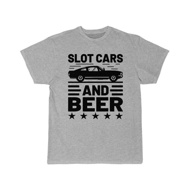 Slot Car Racing Nostalgic Muscle Car Project Car T-Shirt THE AV8R